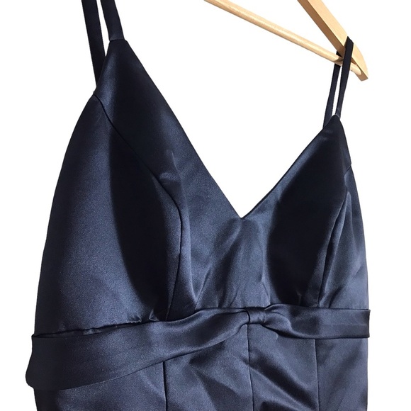 David Tutera Gather & Gown Size 12 Midnight Gown Bridesmaid Event Classic NEW - Picture 4 of 9